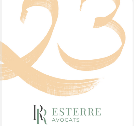 carte de vœux 2023 ESTERRE AVOCATS